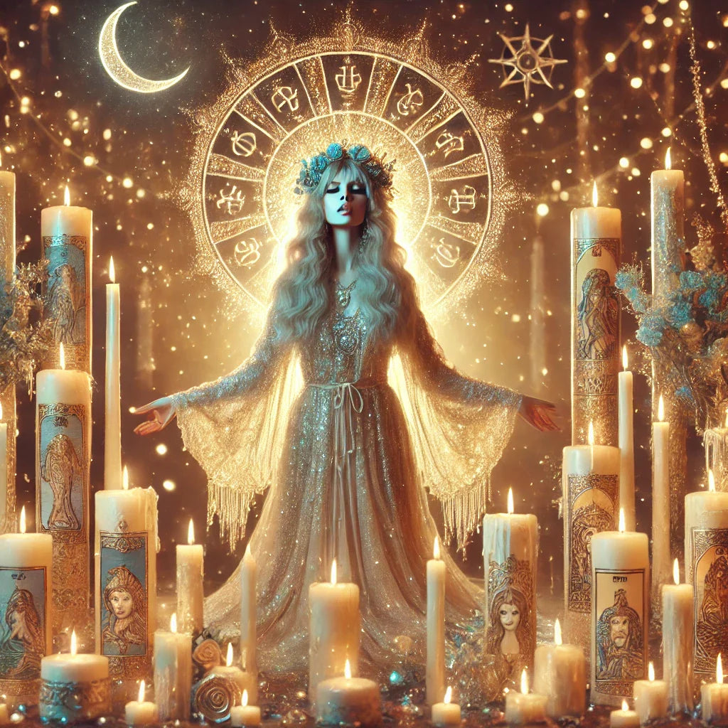 La Luce del Femminile: Risveglio e Magia con le Candele Esoteriche