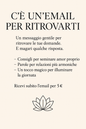 Un'email per ritrovarti ❣️